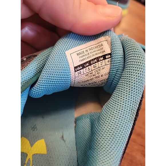 Under Armour Womens Micro G Assert V 1252307-040 Gray Running Shoes Sneakers 10 - Picture 11 of 11